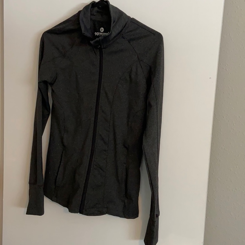 Gray 90 Degrees zip up